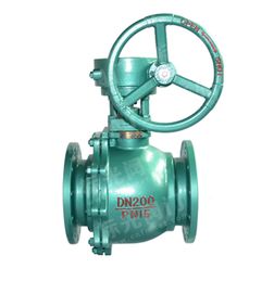 襯氟渦輪球閥產品圖